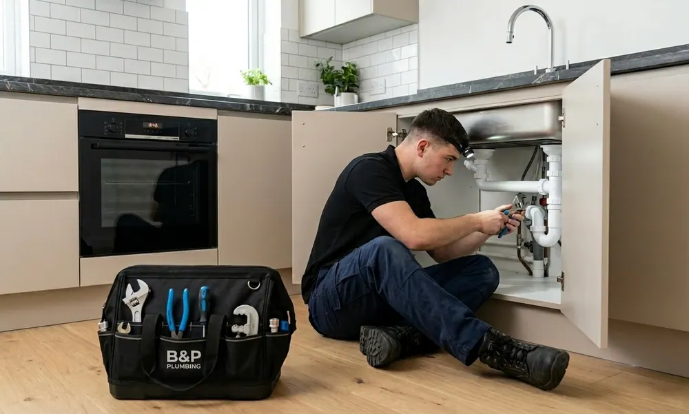 Kitchen plumber in Wolverton